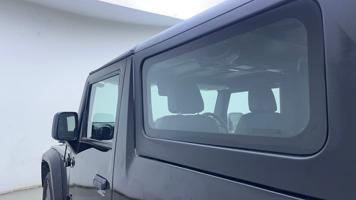 Used 2024 Mahindra Thar LX Hard Top Diesel MT 4WD Diesel Manual interior LEFT REAR DOOR OPEN VIEW