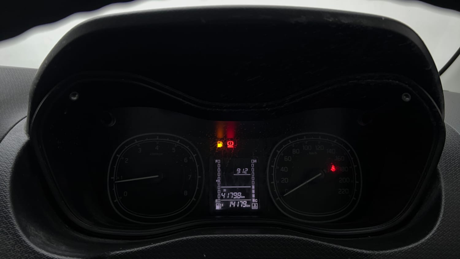 Used 2021 maruti-suzuki Vitara Brezza LXi Petrol Manual interior CLUSTERMETER VIEW