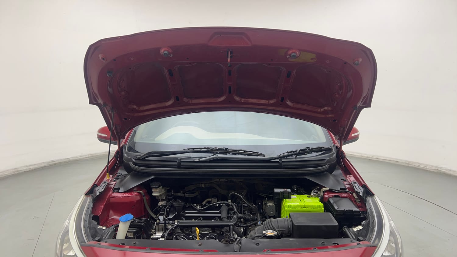 Used 2018 Hyundai Elite i20 Sportz 1.2 Petrol Manual engine ENGINE & BONNET OPEN FRONT VIEW