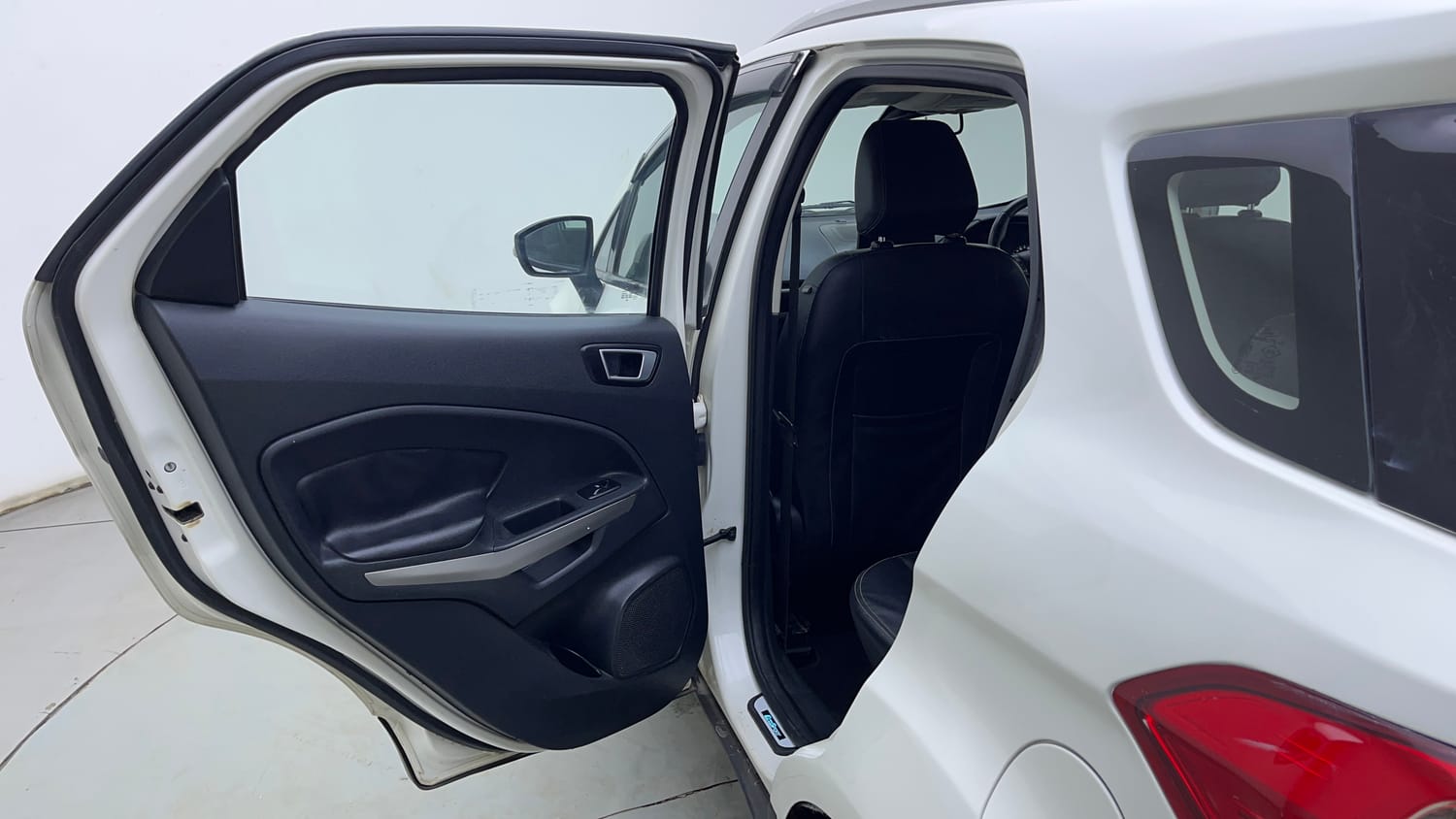 Used 2018 Ford EcoSport Titanium + 1.5L TDCi Diesel Manual interior LEFT REAR DOOR OPEN VIEW