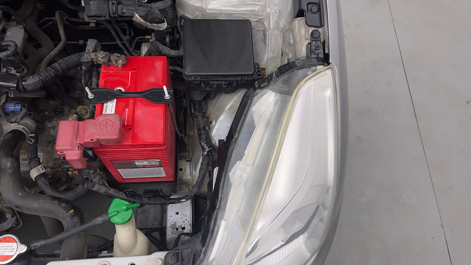Used 2016 Maruti Suzuki Baleno Delta 1.2 Petrol Manual engine ENGINE LEFT SIDE VIEW