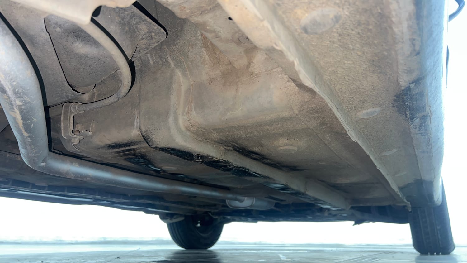 Used 2018 Hyundai Grand i10 Magna 1.2 Kappa VTVT Petrol Manual extra REAR RIGHT UNDERBODY VIEW