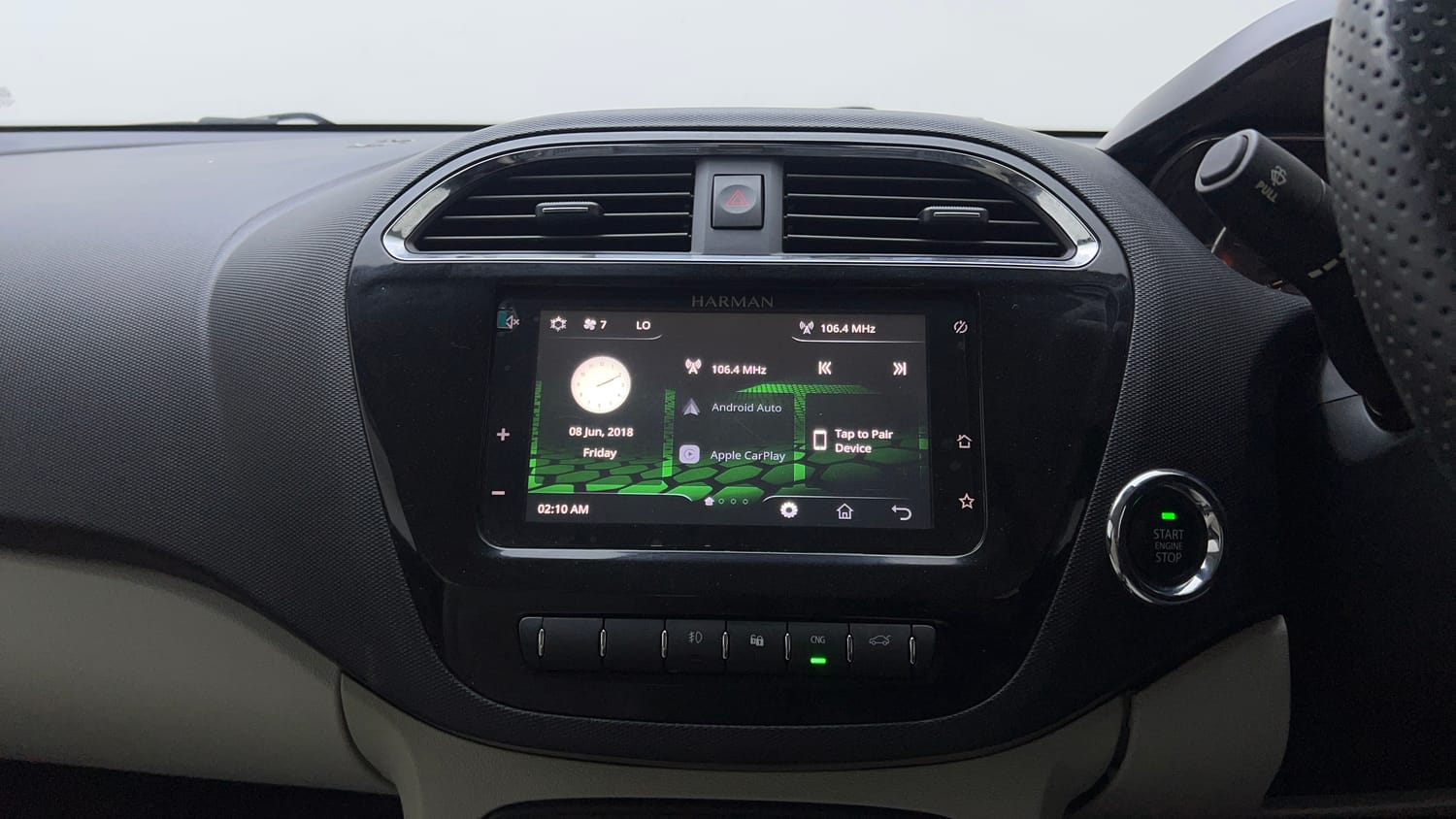 Used 2023 Tata Tigor XZ Plus CNG Leatherette Pack Cng Manual top_features Touch screen infotainment system