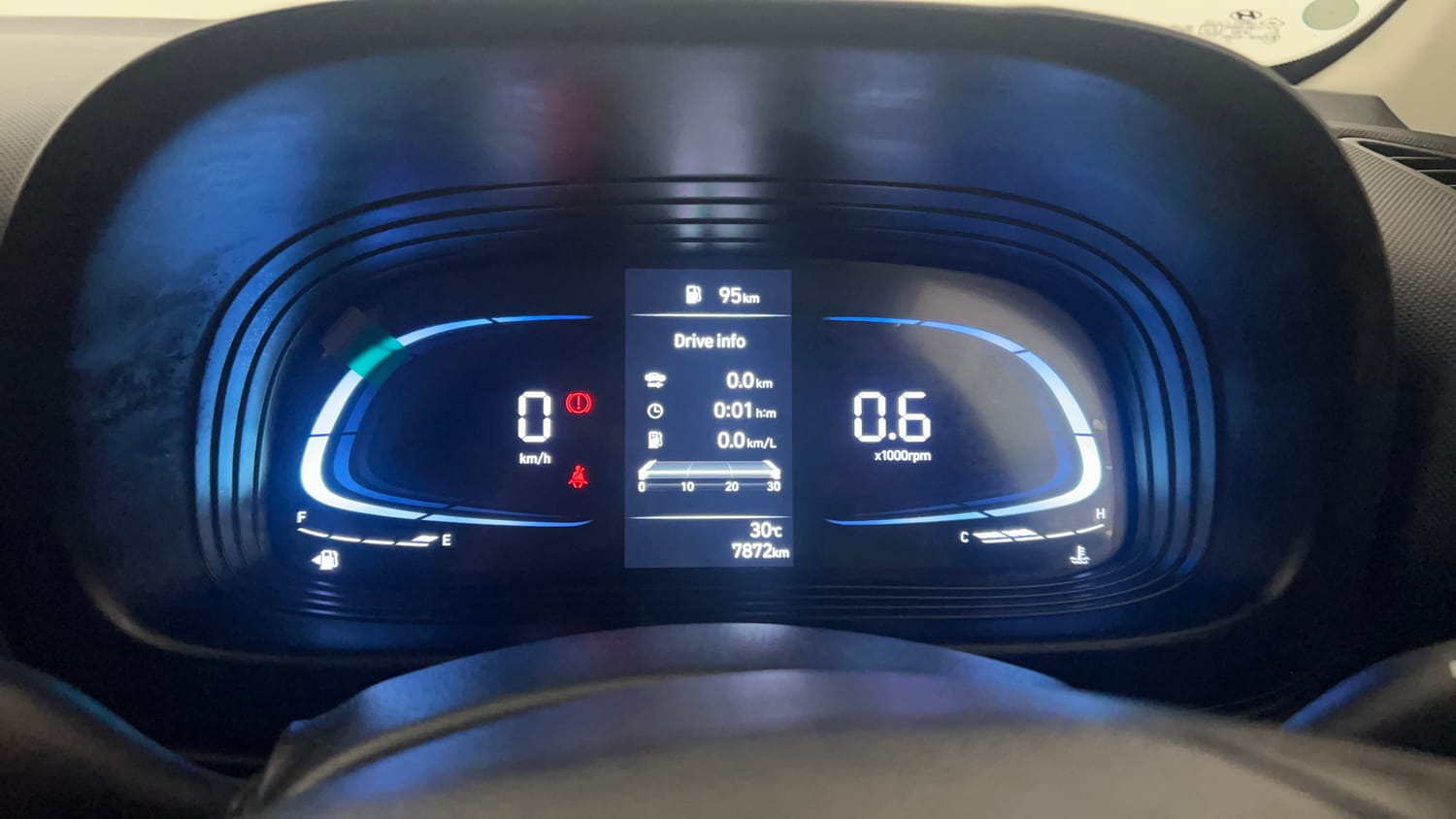 Used 2025 Hyundai Venue E 1.2 Petrol Petrol Manual interior CLUSTERMETER VIEW