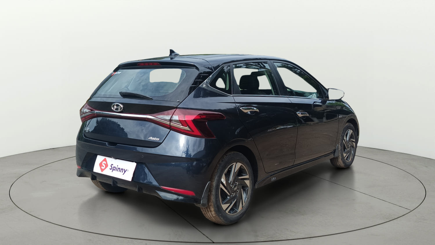 Used 2021 Hyundai New i20 Asta (O) 1.0 Turbo DCT Petrol Automatic exterior RIGHT REAR CORNER VIEW