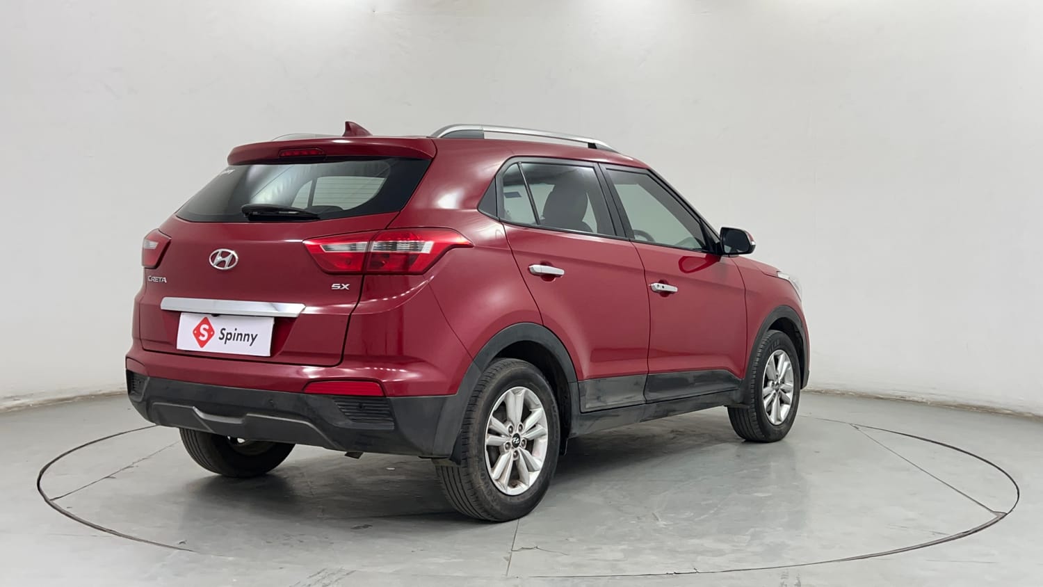 Used 2016 Hyundai Creta 1.6 SX Plus Petrol Petrol Manual exterior RIGHT REAR CORNER VIEW