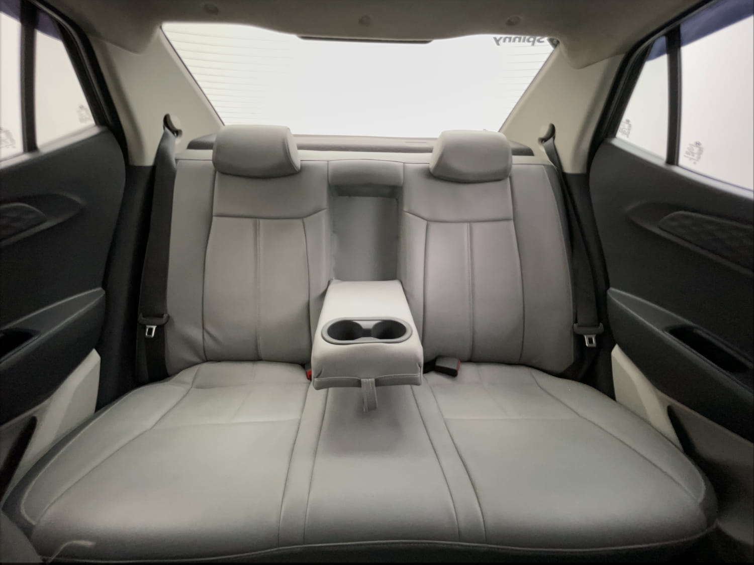 Used 2020 Hyundai Aura SX Plus 1.2 AMT Petrol Petrol Automatic interior REAR SEAT CONDITION VIEW