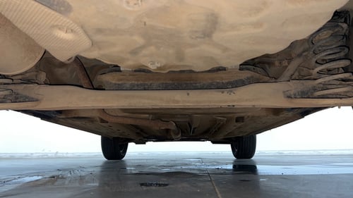 Used 2023 Nissan Magnite XE Petrol Manual extra REAR UNDERBODY VIEW (TAKEN FROM REAR)