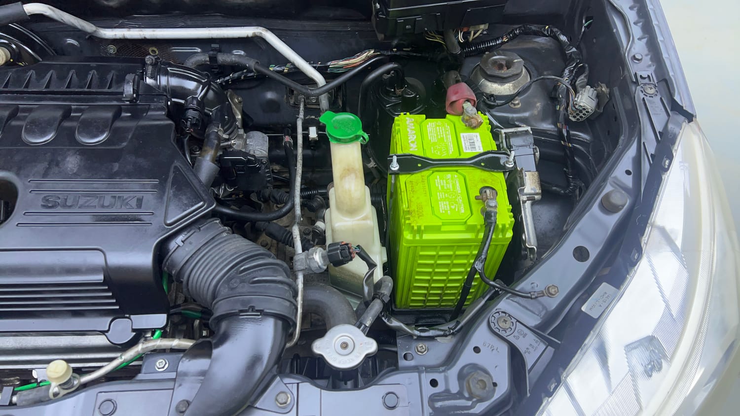Used 2015 Maruti Suzuki Alto K10 VXi Petrol Manual engine ENGINE LEFT SIDE VIEW