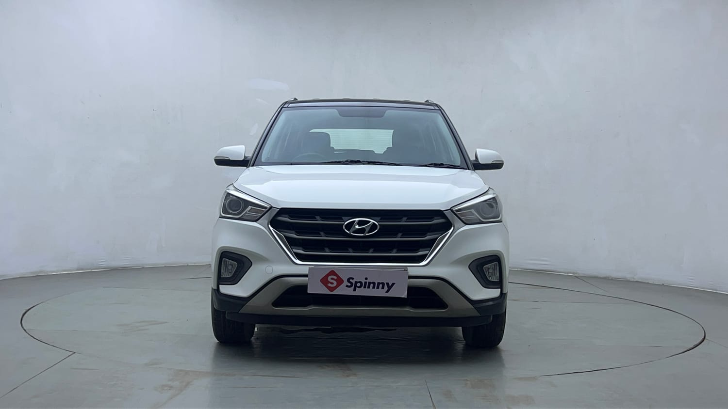 Used 2018 Hyundai Creta SX 1.6 Dual Tone Petrol Petrol Manual exterior FRONT VIEW