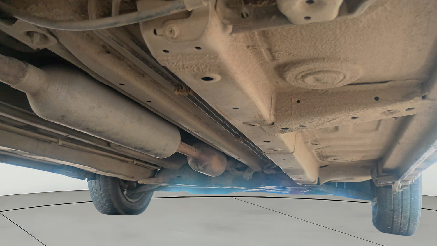 Used 2015 Maruti Suzuki Swift Dzire VXI Petrol Manual extra REAR RIGHT UNDERBODY VIEW
