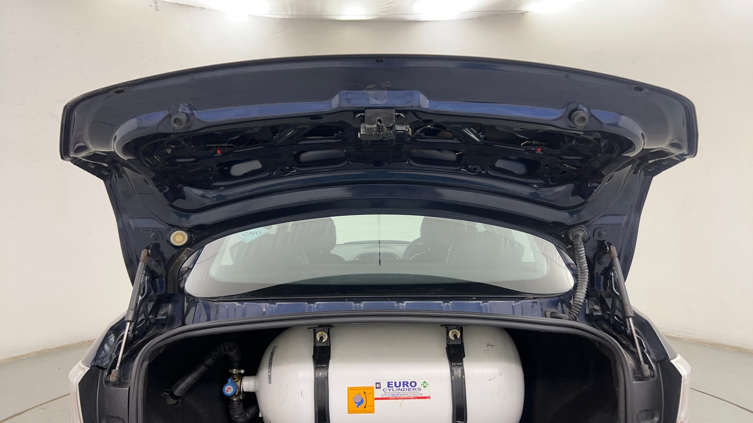 Used 2022 Tata Tigor XZ CNG Cng Manual interior DICKY DOOR OPEN VIEW