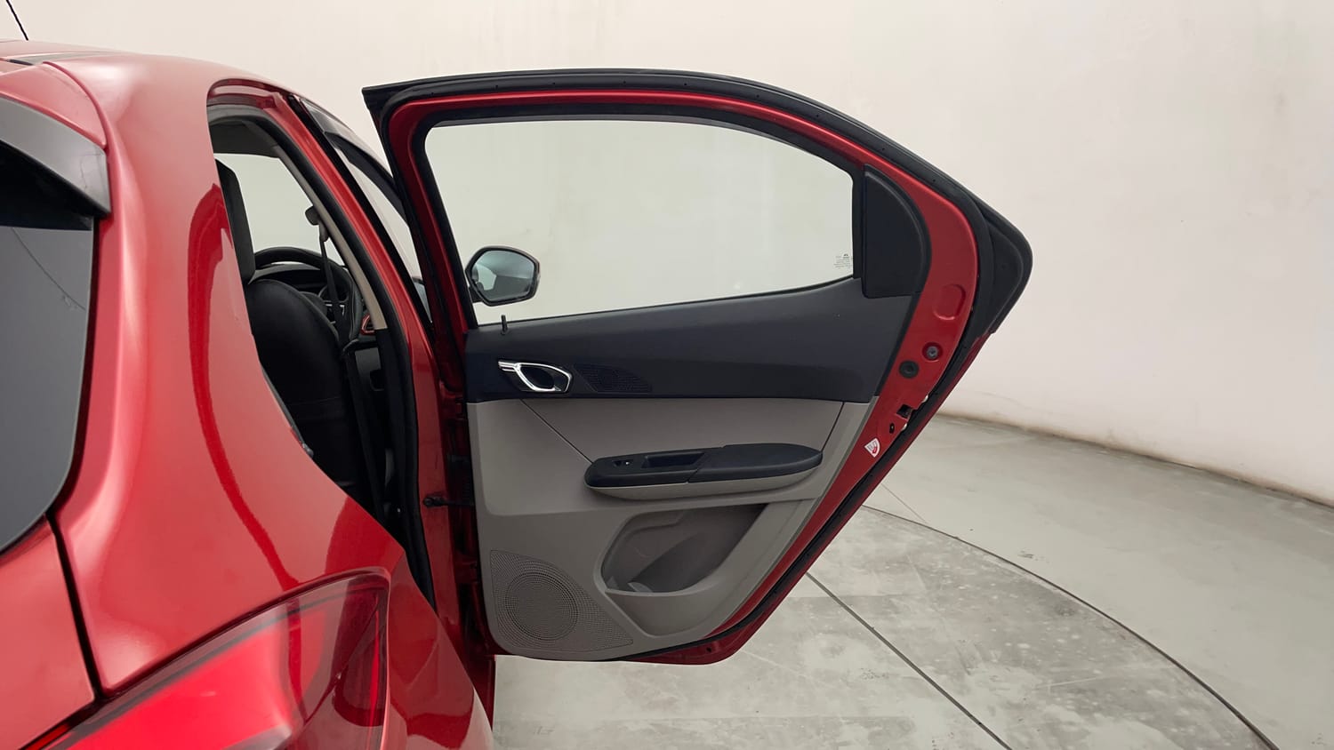 Used 2017 Tata Tiago Revotron XZA Petrol Automatic interior RIGHT REAR DOOR OPEN VIEW