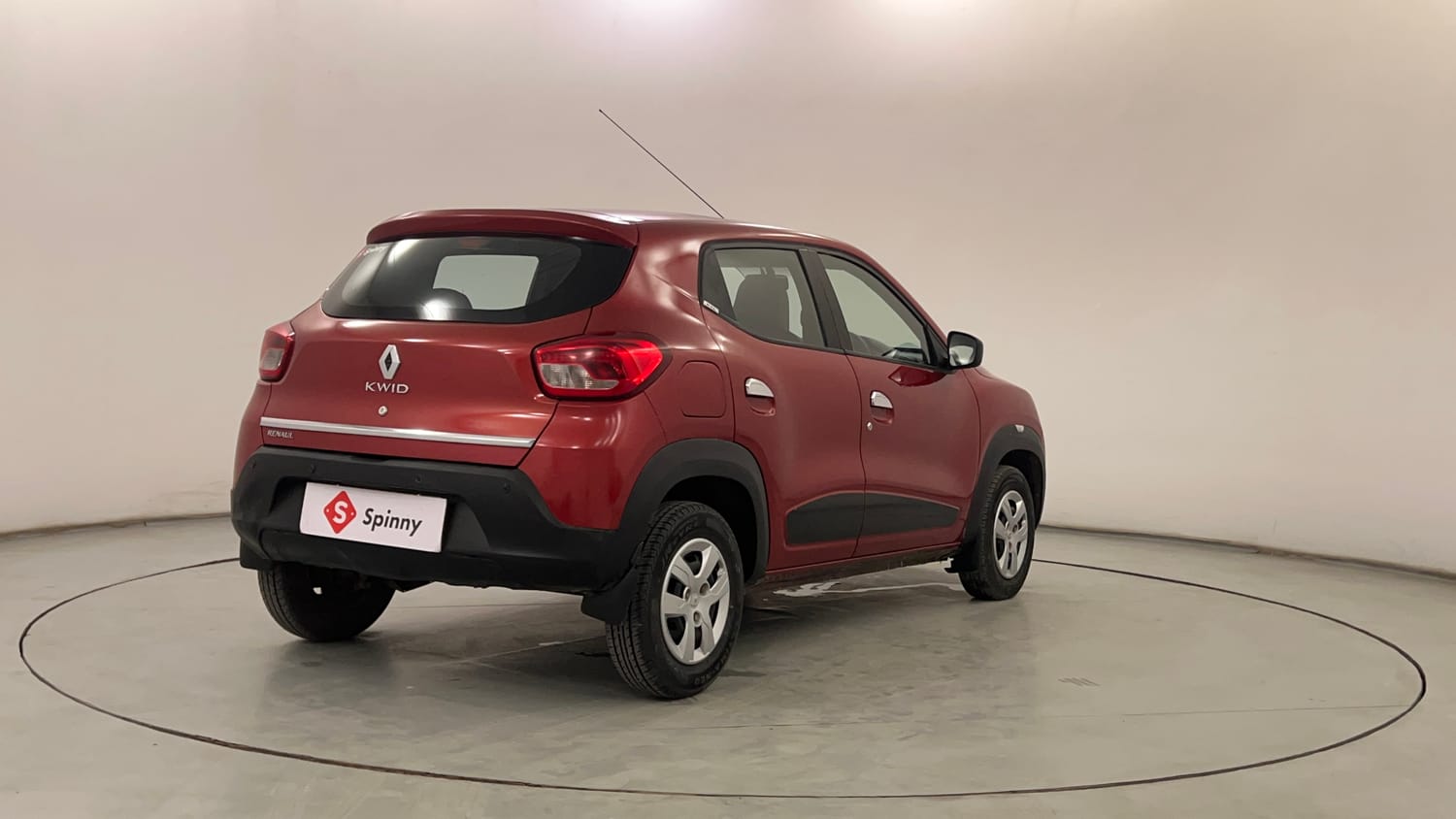 Used 2017 Renault Kwid RXL Petrol Manual exterior RIGHT REAR CORNER VIEW