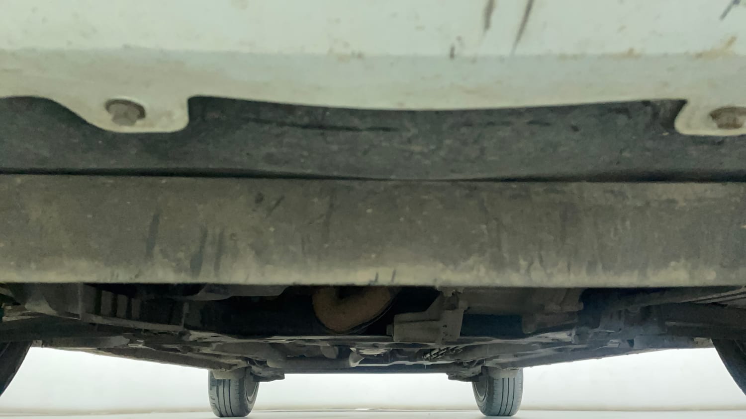 Used 2023 Tata Altroz XZ Plus (S) Diesel Diesel Manual extra FRONT LEFT UNDERBODY VIEW