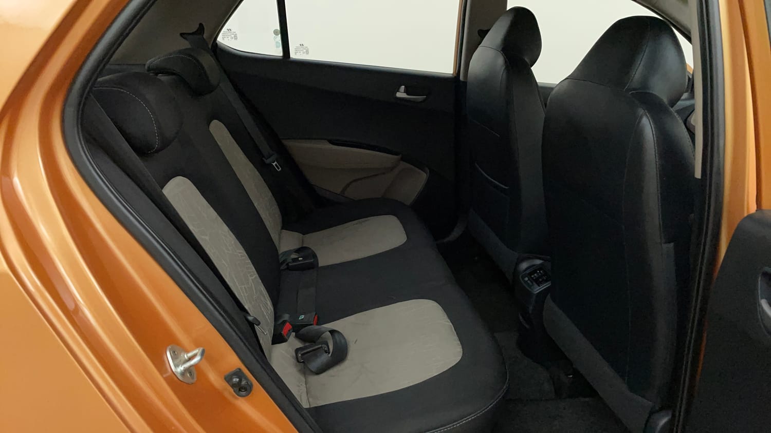 Used 2015 Hyundai Grand i10 Asta AT 1.2 Kappa VTVT Petrol Automatic interior RIGHT SIDE REAR DOOR CABIN VIEW
