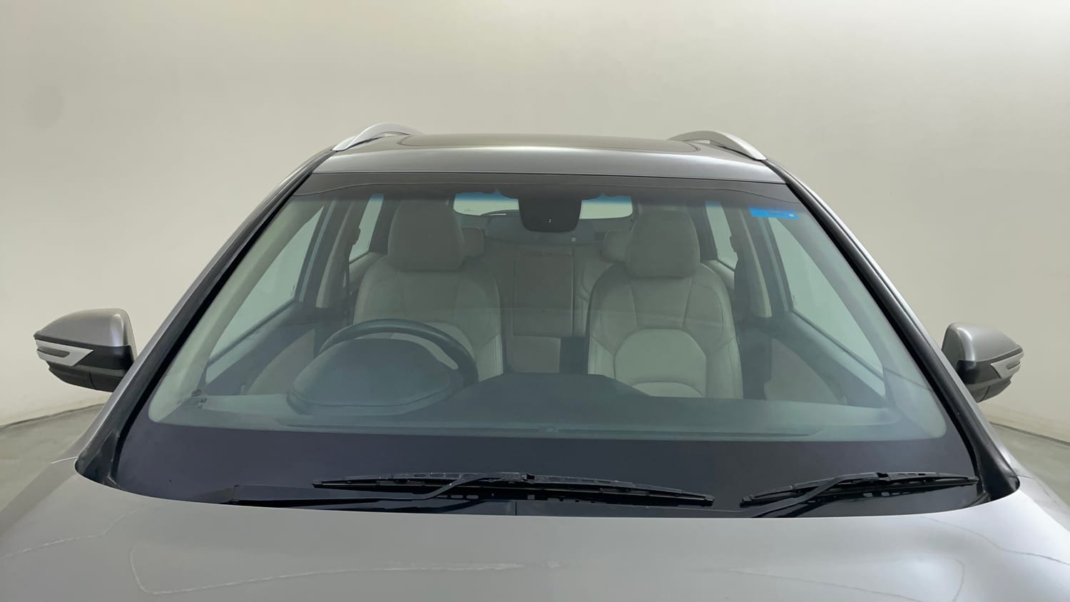 Used 2022 MG Motors Hector Sharp 1.5 Petrol Turbo Hybrid MT Hybrid Manual exterior FRONT WINDSHIELD VIEW