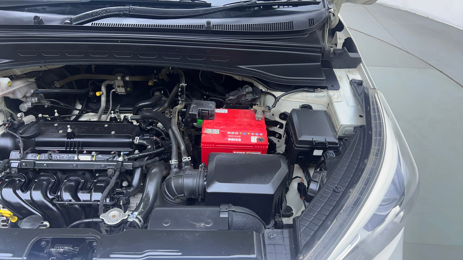 Used 2018 Hyundai Creta SX 1.6 Dual Tone Petrol Petrol Manual engine ENGINE LEFT SIDE VIEW