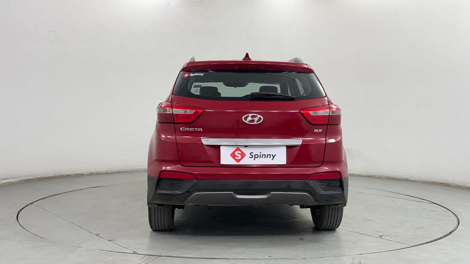 Used 2016 Hyundai Creta 1.6 SX Plus Petrol Petrol Manual exterior BACK VIEW