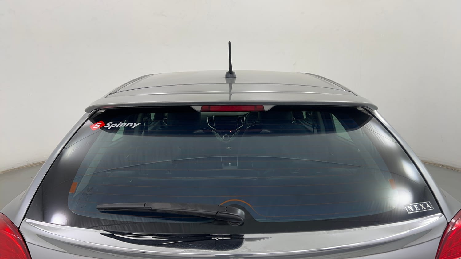 Used 2017 Maruti Suzuki Baleno Alpha 1.2 Petrol Manual exterior BACK WINDSHIELD VIEW