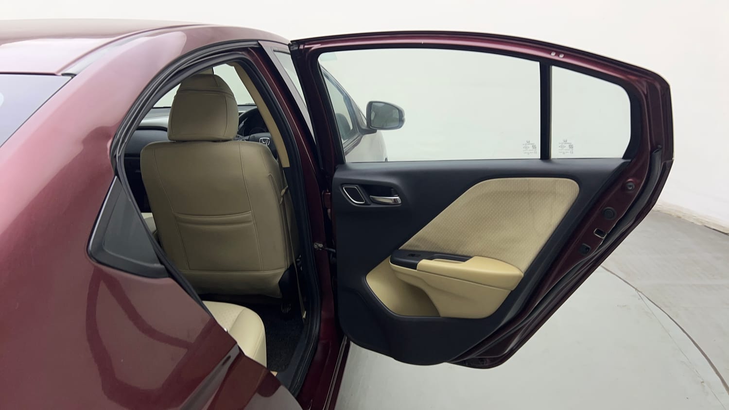 Used 2017 Honda City V Petrol Petrol Manual interior RIGHT REAR DOOR OPEN VIEW