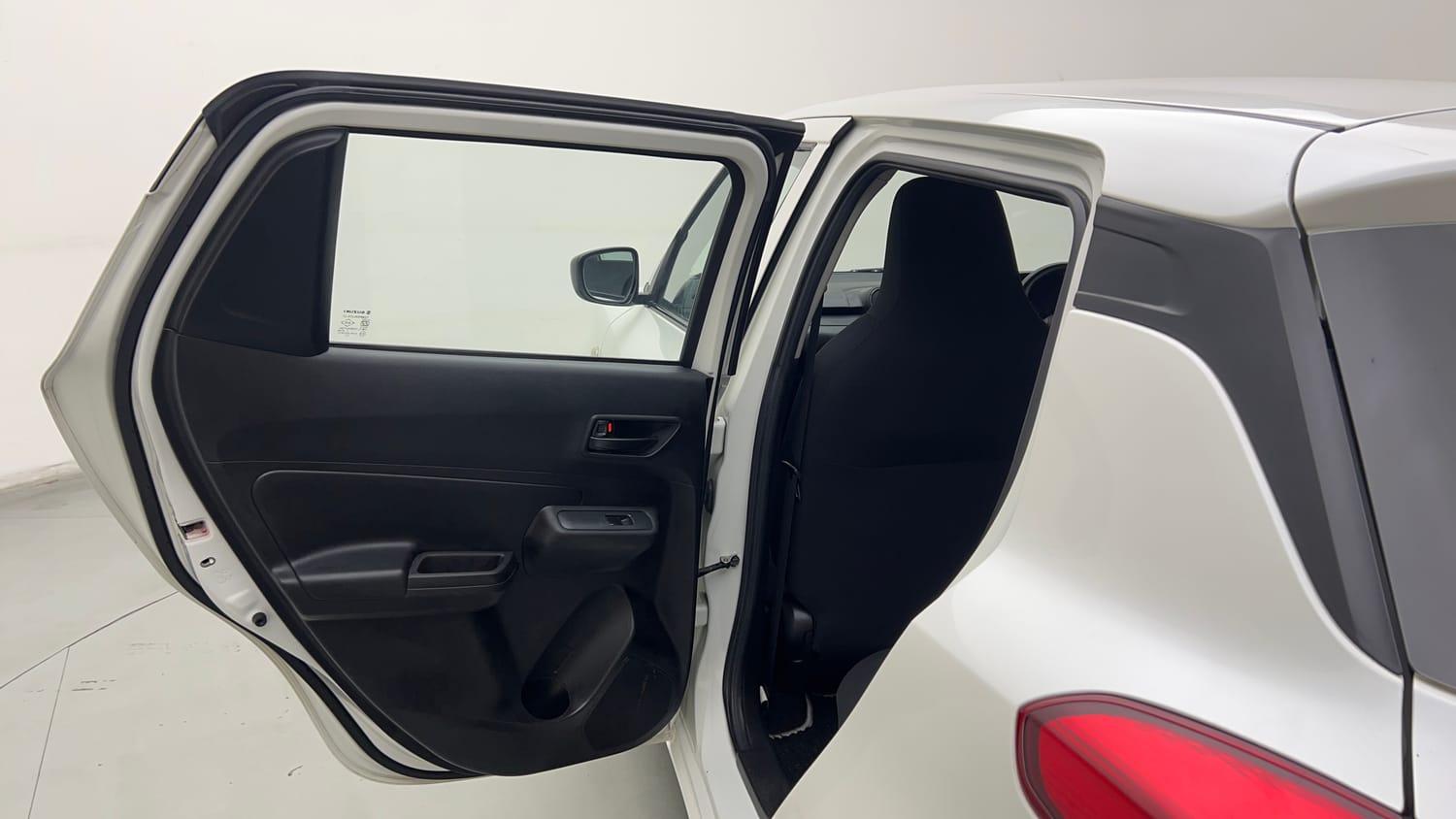 Used 2023 Maruti Suzuki Swift LXi Petrol Manual interior LEFT REAR DOOR OPEN VIEW