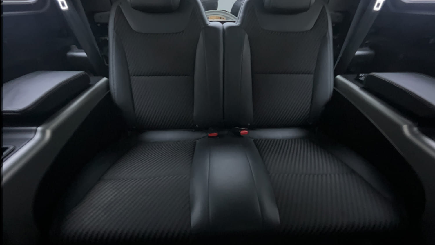 Used 2024 Mahindra Thar LX Hard Top Diesel MT 4WD Diesel Manual interior REAR SEAT CONDITION VIEW