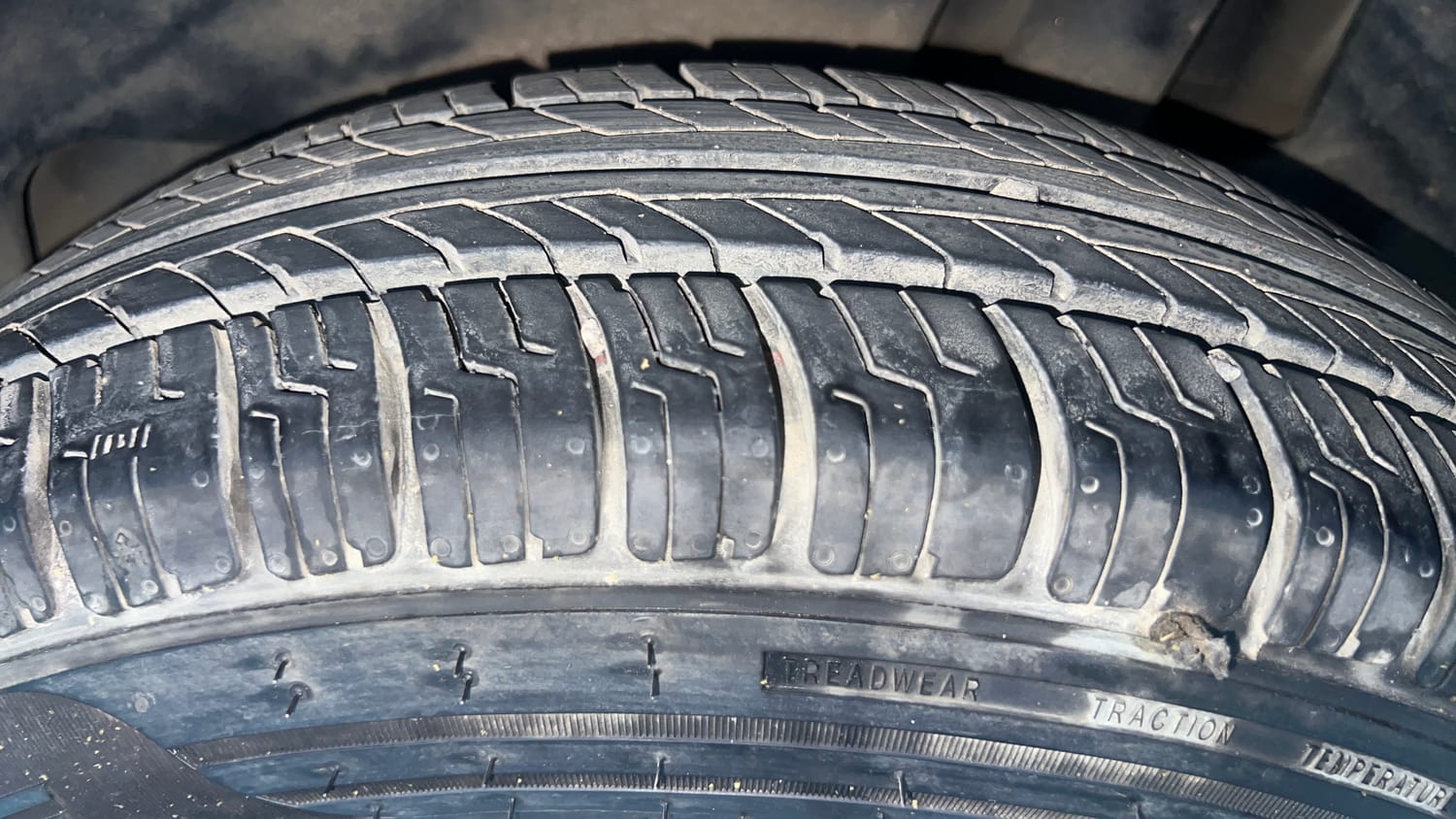 Used 2019 Maruti Suzuki Dzire VXi AMT Petrol Automatic tyres LEFT REAR TYRE TREAD VIEW