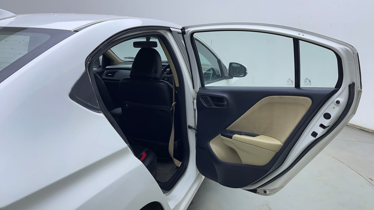 Used 2014 Honda City SV Petrol Manual interior RIGHT REAR DOOR OPEN VIEW