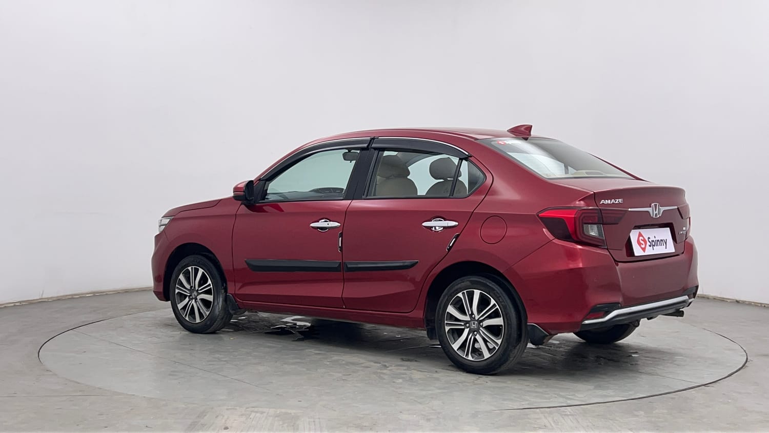 Used 2022 Honda Amaze VX CVT 1.2 Petrol Petrol Automatic exterior LEFT REAR CORNER VIEW