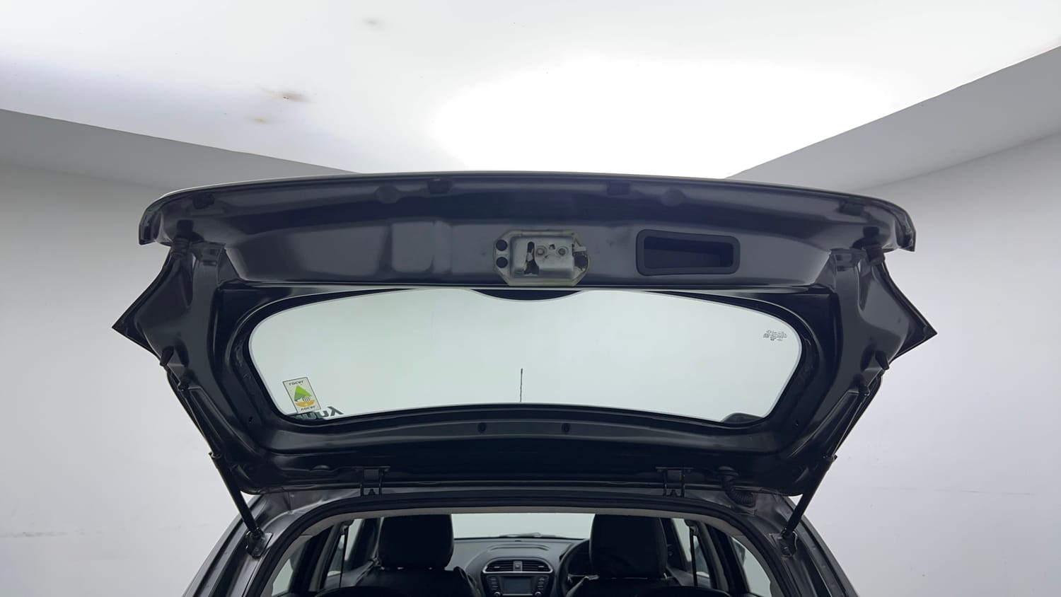 Used 2021 Tata Tiago LE Petro l+ CNG(Outside Fitted) Cng Manual interior DICKY DOOR OPEN VIEW