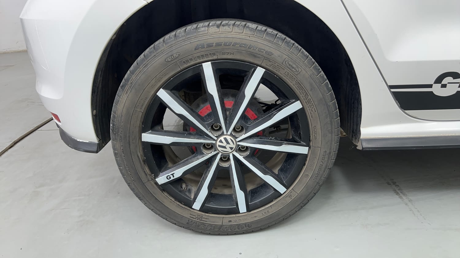 Used 2019 volkswagen Polo GT TSI Petrol Automatic tyres RIGHT REAR TYRE RIM VIEW