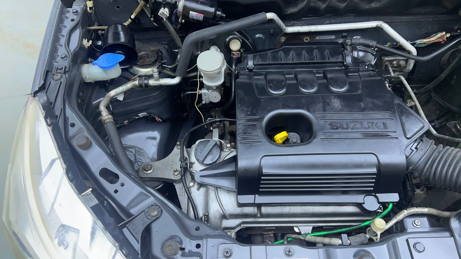 Used 2015 Maruti Suzuki Alto K10 VXi Petrol Manual engine ENGINE RIGHT SIDE VIEW