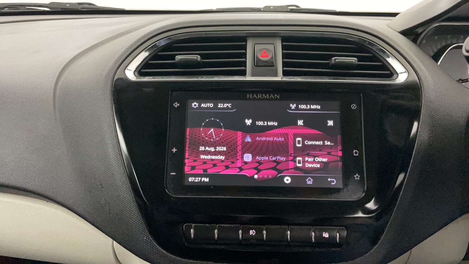 Used 2022 null Petrol Automatic interior MUSIC SYSTEM & AC CONTROL VIEW