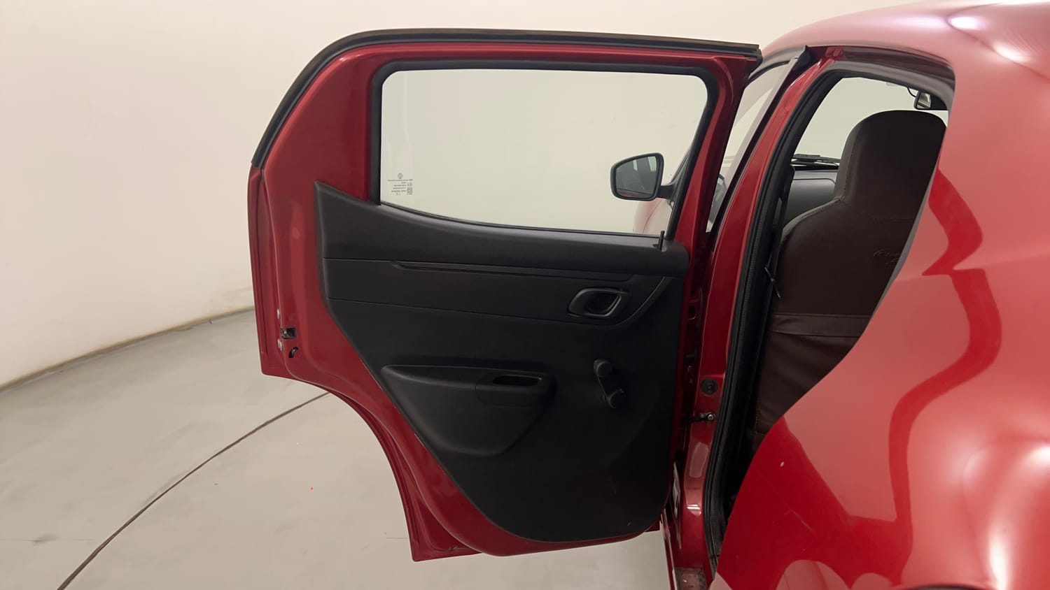 Used 2017 Renault Kwid RXL Petrol Manual interior LEFT REAR DOOR OPEN VIEW