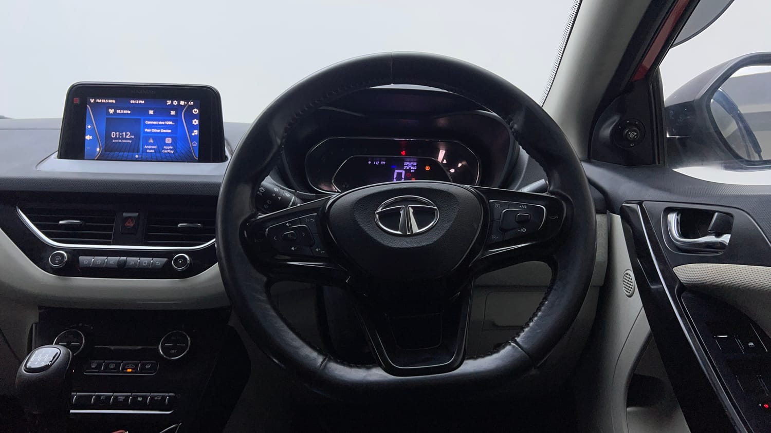 Used 2021 Tata Nexon XZ Plus (S) Petrol Manual interior STEERING VIEW