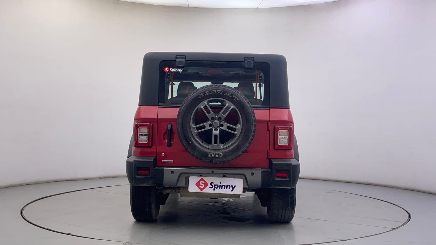 Used 2022 mahindra Thar LX Hard Top Petrol AT 4WD Petrol Automatic exterior BACK VIEW