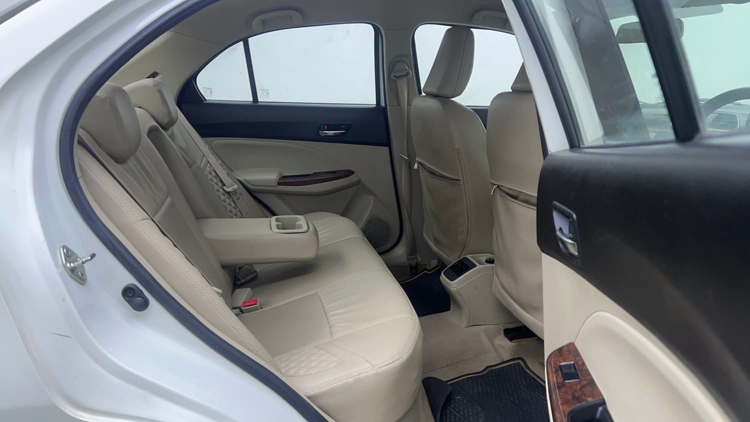 Used 2019 Maruti Suzuki Dzire VXi AMT Petrol Automatic interior RIGHT SIDE REAR DOOR CABIN VIEW