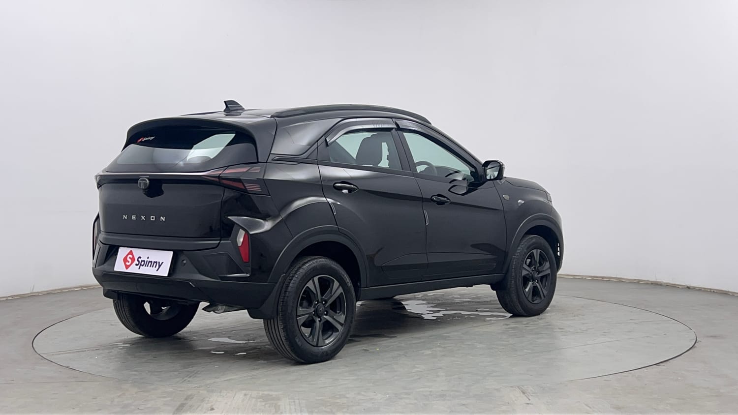 Used 2024 Tata Nexon Creative Plus 1.2 Petrol 6MT Dark Edition Petrol Manual exterior RIGHT REAR CORNER VIEW