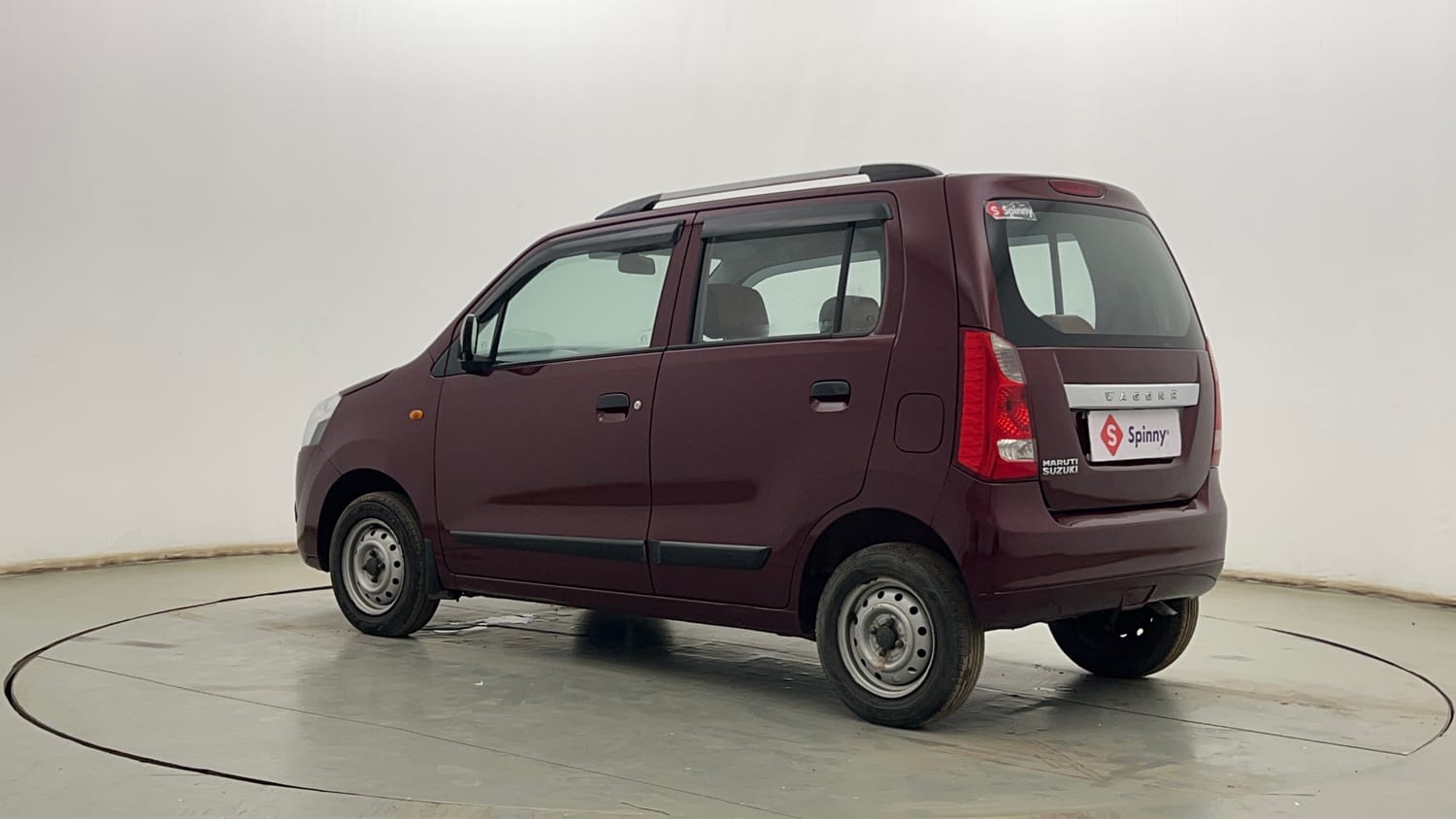 Used 2012 Maruti Suzuki Wagon R LXi Petrol Manual exterior LEFT REAR CORNER VIEW