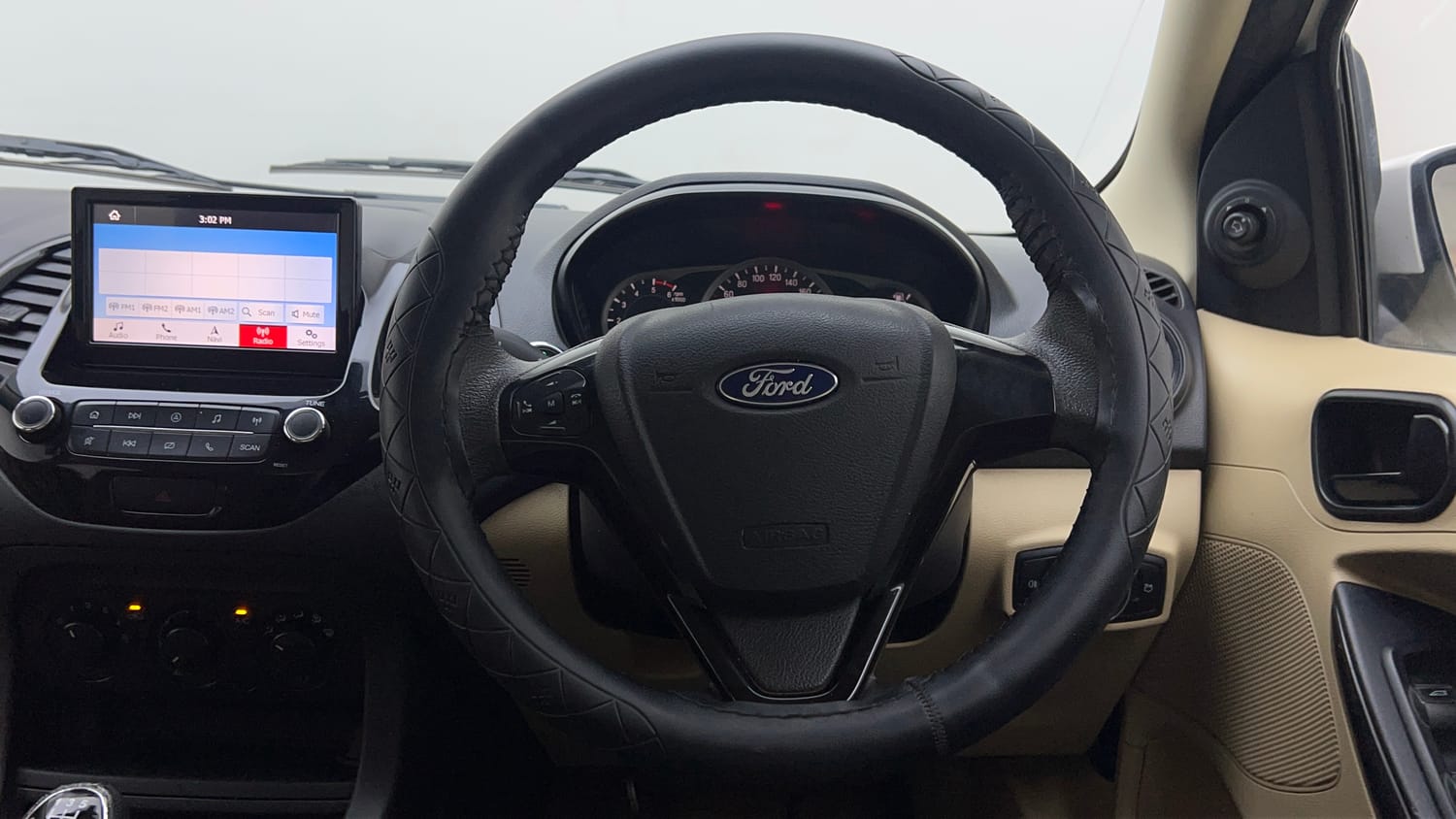 Used 2020 Ford Figo Aspire Titanium1.5 TDCi Diesel Manual interior STEERING VIEW