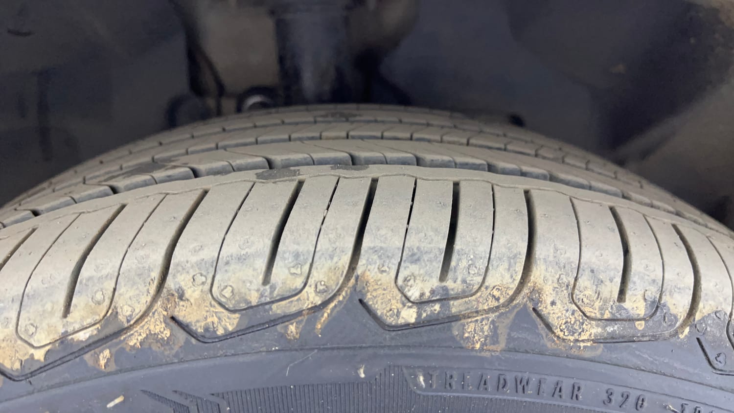 Used 2018 Ford EcoSport Titanium + 1.5L TDCi Diesel Manual tyres RIGHT FRONT TYRE TREAD VIEW