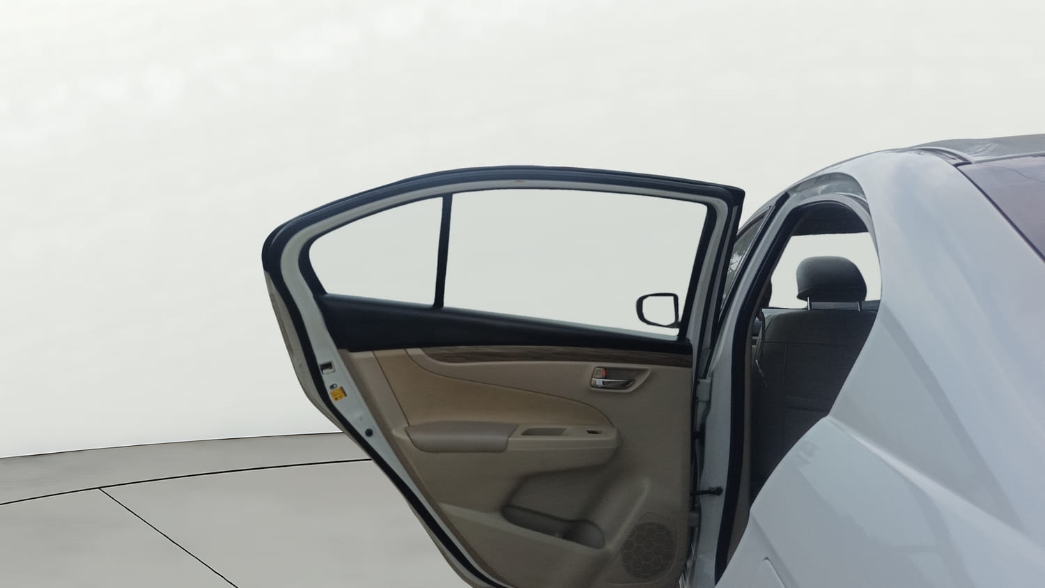 Used 2018 Maruti Suzuki Ciaz Delta Hybrid 1.5 Petrol Manual interior LEFT REAR DOOR OPEN VIEW