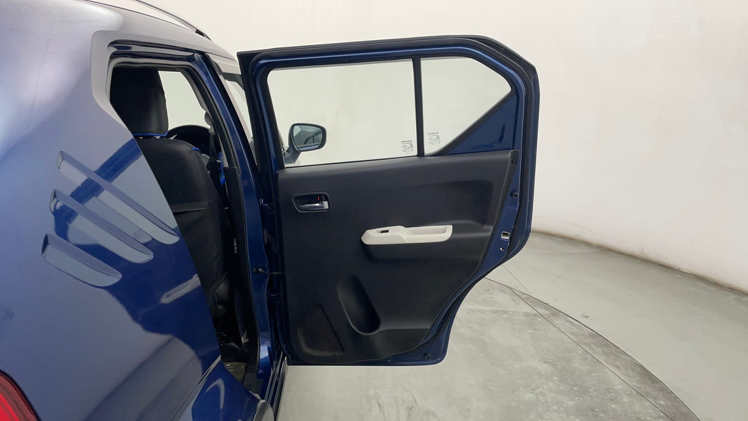 Used 2022 Maruti Suzuki Ignis Alpha 1.2 MT Petrol Manual interior RIGHT REAR DOOR OPEN VIEW
