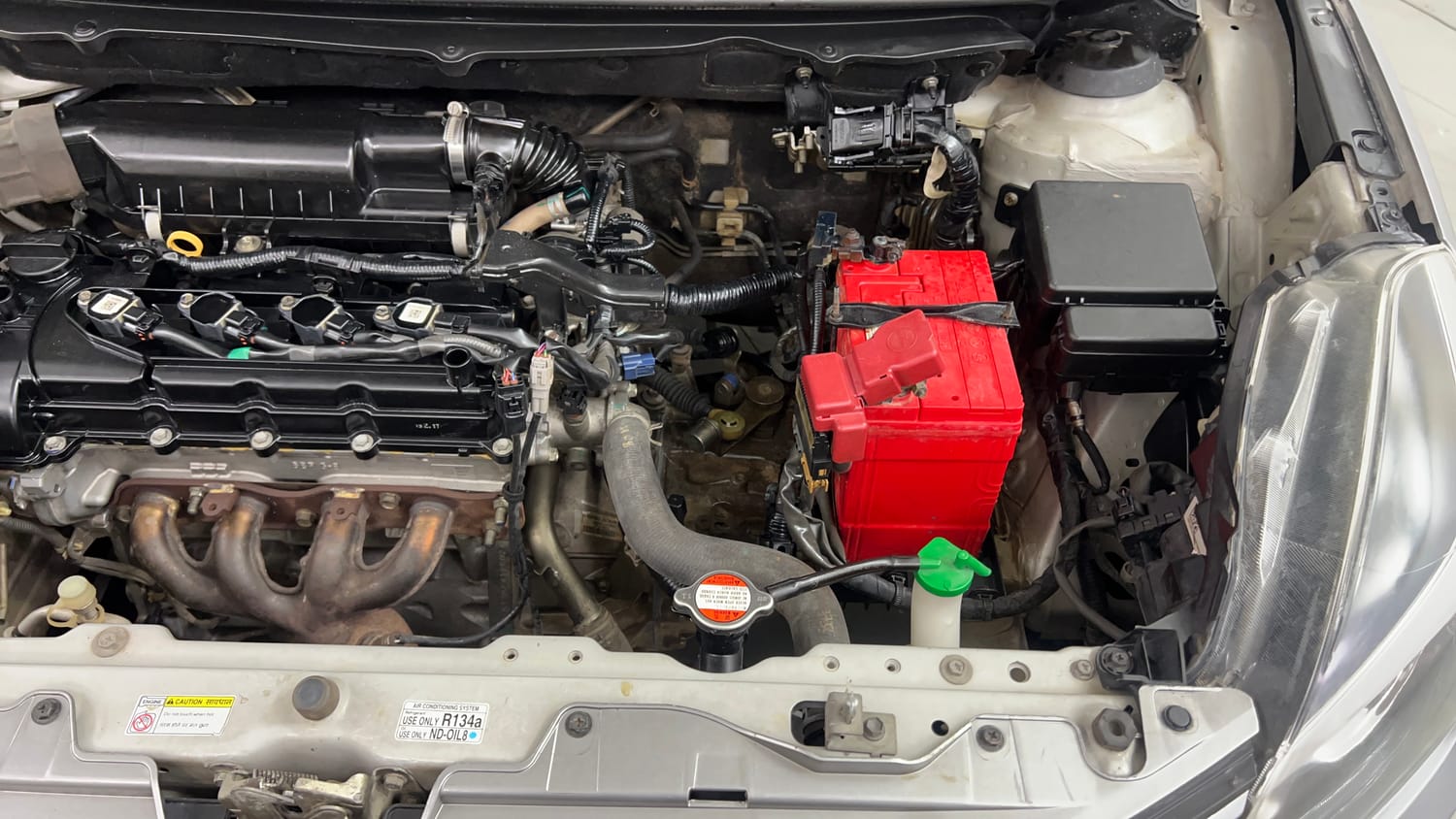 Used 2017 Maruti Suzuki Baleno Alpha 1.2 Petrol Manual engine ENGINE LEFT SIDE VIEW