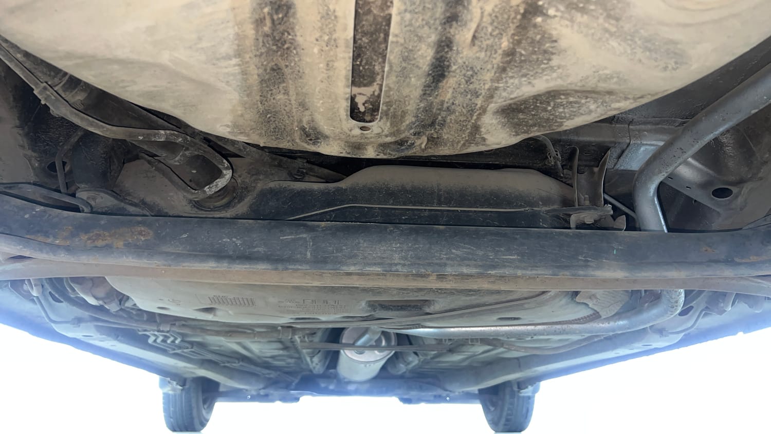 Used 2019 Maruti Suzuki Dzire VXi AMT Petrol Automatic extra REAR UNDERBODY VIEW (TAKEN FROM REAR)