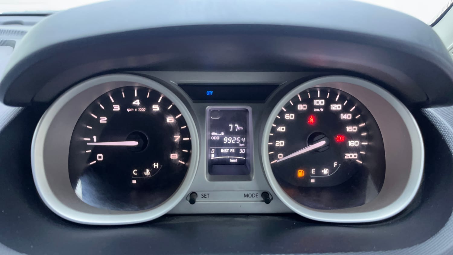 Used 2018 Tata Tiago Revotorq XZ Diesel Manual interior CLUSTERMETER VIEW