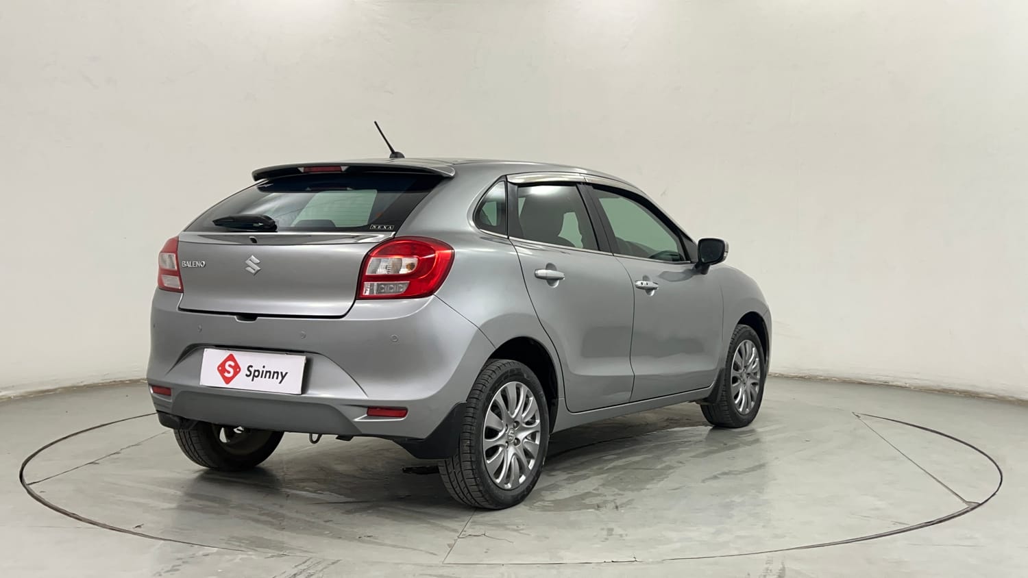 Used 2017 Maruti Suzuki Baleno Alpha 1.2 Petrol Manual exterior RIGHT REAR CORNER VIEW