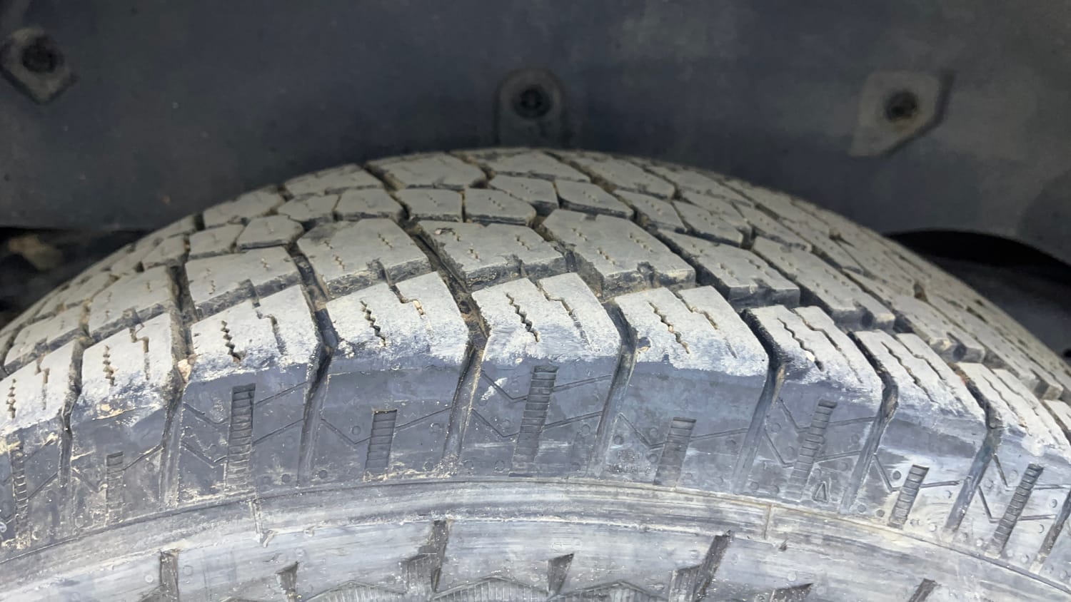 Used 2024 Mahindra Thar LX Hard Top Diesel MT 4WD Diesel Manual tyres RIGHT REAR TYRE TREAD VIEW