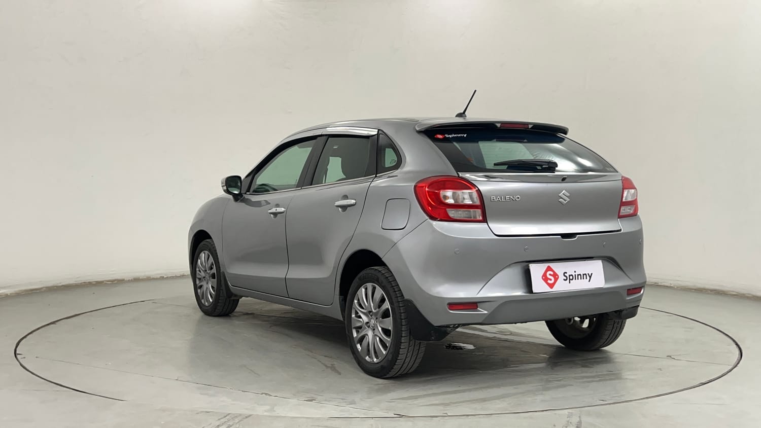 Used 2017 Maruti Suzuki Baleno Alpha 1.2 Petrol Manual exterior LEFT REAR CORNER VIEW